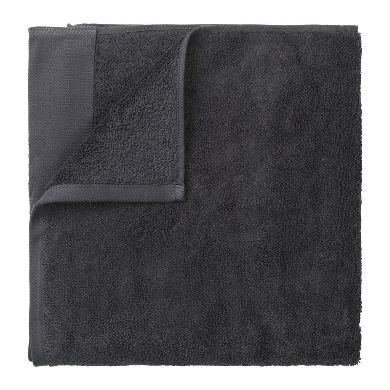 Bavlněný ručník 50x100 cm Blomus RIVA - tmavě šedý Bavlněný ručník 50x100 cm Blomus RIVA - tmavě šedý