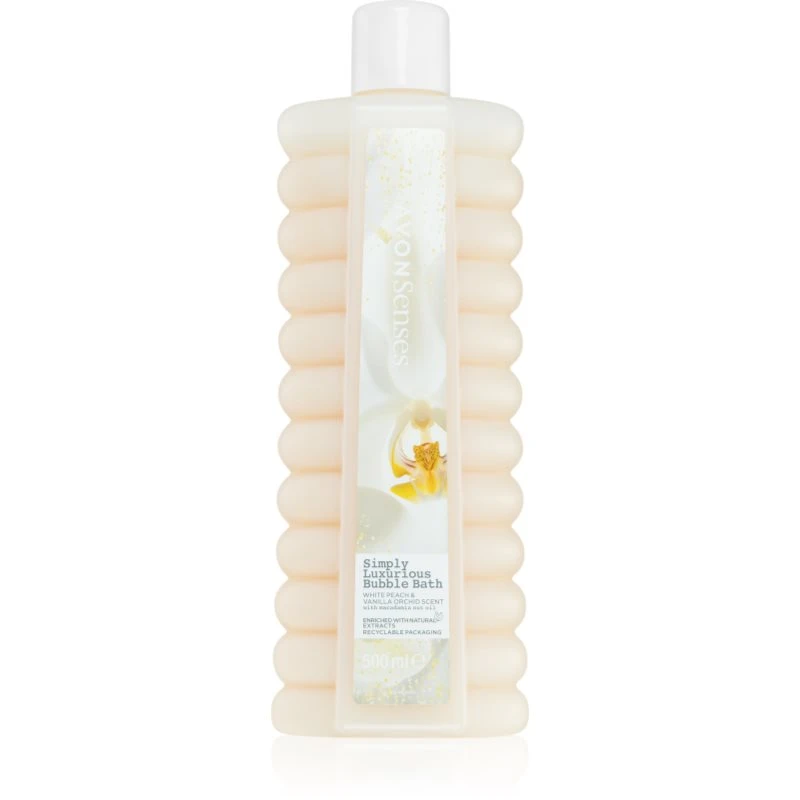 Avon Bubble Bath Peach Velvet pěna do koupele 500 ml