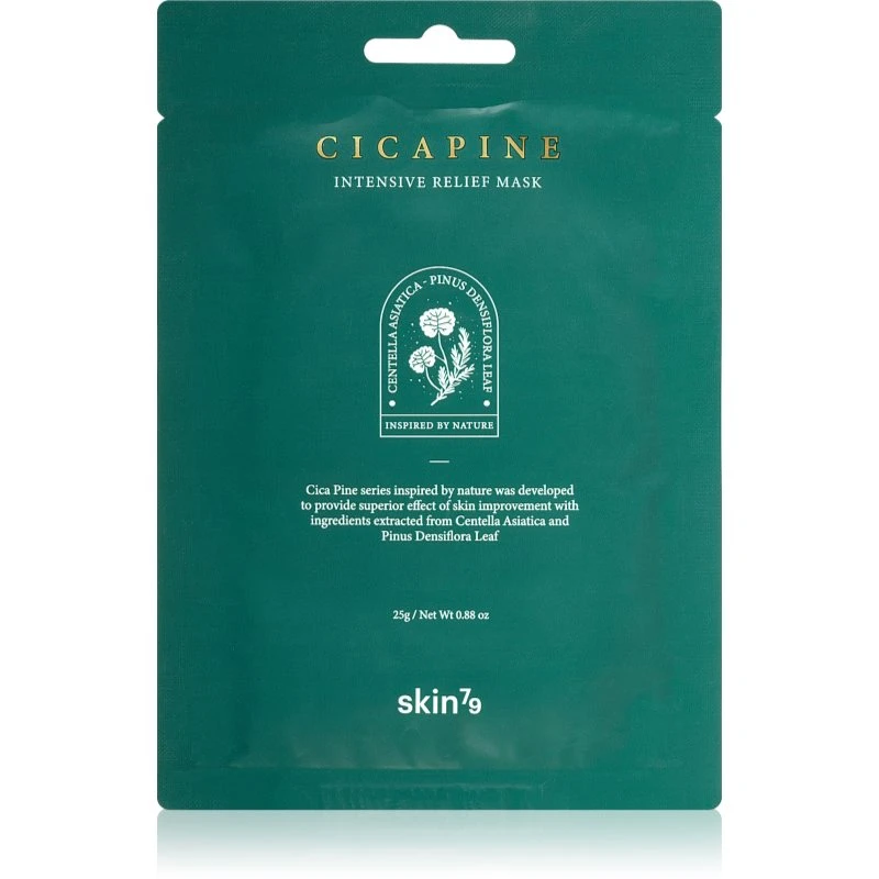 Skin79 Cica Pine zklidňující plátýnková maska s hydratačním účinkem 25 g Skin79 Cica Pine zklidňující plátýnková maska s hydratačním účinkem 25 g