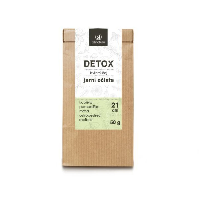 Allnature Detox Bylinný čaj 50 g Allnature Detox Bylinný čaj 50 g