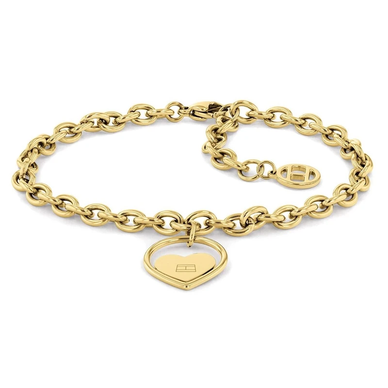 Tommy Hilfiger Něžný pozlacený náramek Hearts 2780554