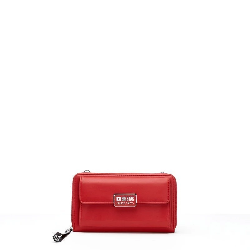 Women's Purse Wallet BIG STAR Red GG674008 Women's Purse Wallet BIG STAR Red GG674008
