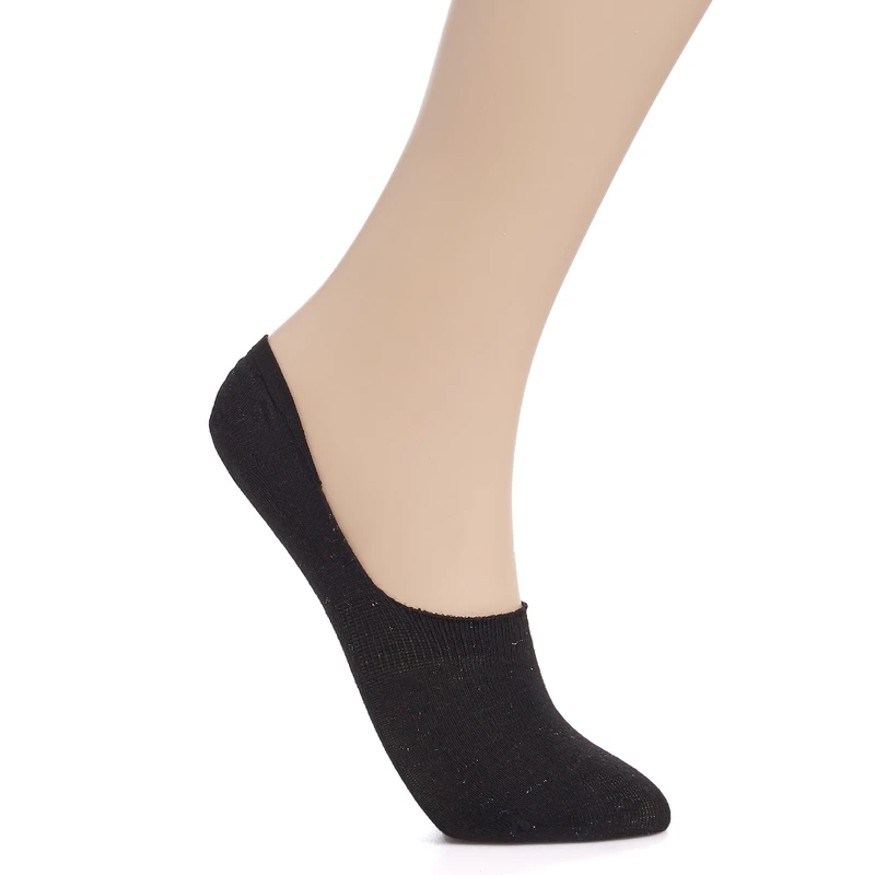 Dagi Men's Black Invisible Socks Dagi Men's Black Invisible Socks
