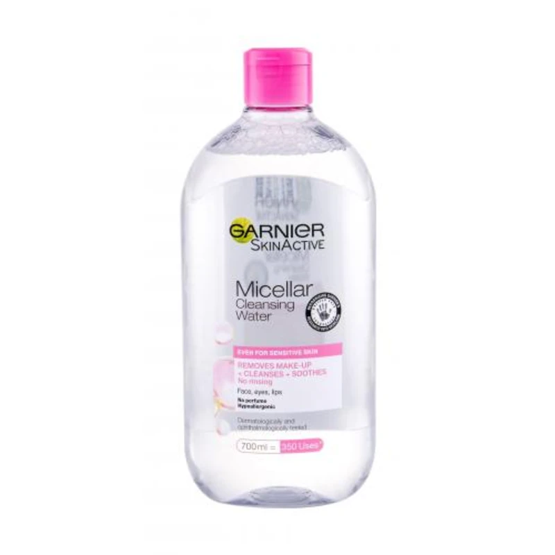 Garnier SkinActive Micellar Sensitive Skin 700 ml micelární voda pro ženy na všechny typy pleti; na citlivou a podrážděnou pleť Garnier SkinActive Micellar Sensitive Skin 700 ml micelární voda pro ženy na všechny typy pleti; na citlivou a podrážděnou pleť
