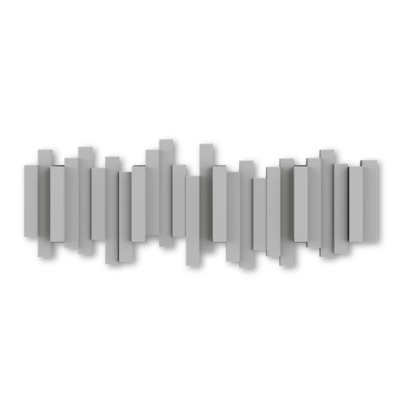 Sklápěcí nástěnný věšák Umbra Sticks - šedý