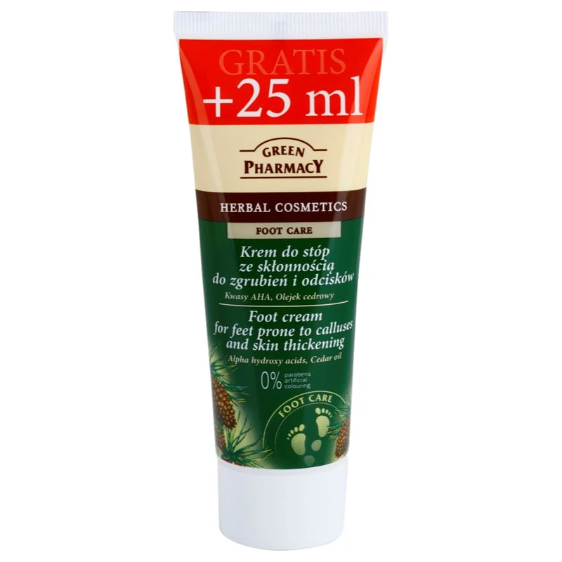 Green Pharmacy Foot Care krém na chodidla se sklonem k mozolům a hrubé pokožce 75 ml Green Pharmacy Foot Care krém na chodidla se sklonem k mozolům a hrubé pokožce 75 ml